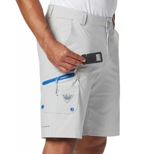Columbia Men's PFG Terminal Tackle™ Shorts Light Gray